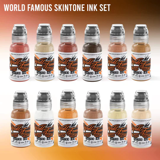 104 Color Set — World Famous Tattoo Ink — 1oz - Image 4