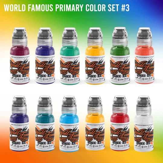 104 Color Set — World Famous Tattoo Ink — 1oz - Image 5