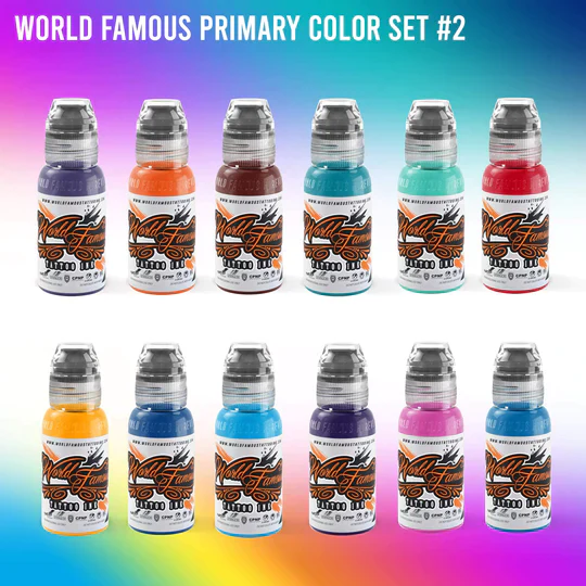104 Color Set — World Famous Tattoo Ink — 1oz - Image 6