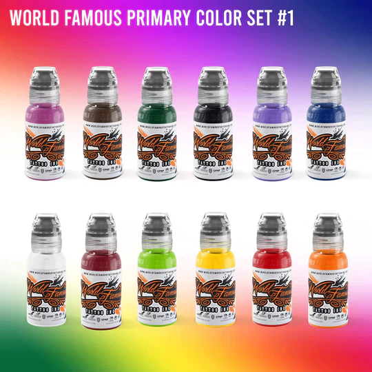 104 Color Set — World Famous Tattoo Ink — 1oz - Image 7