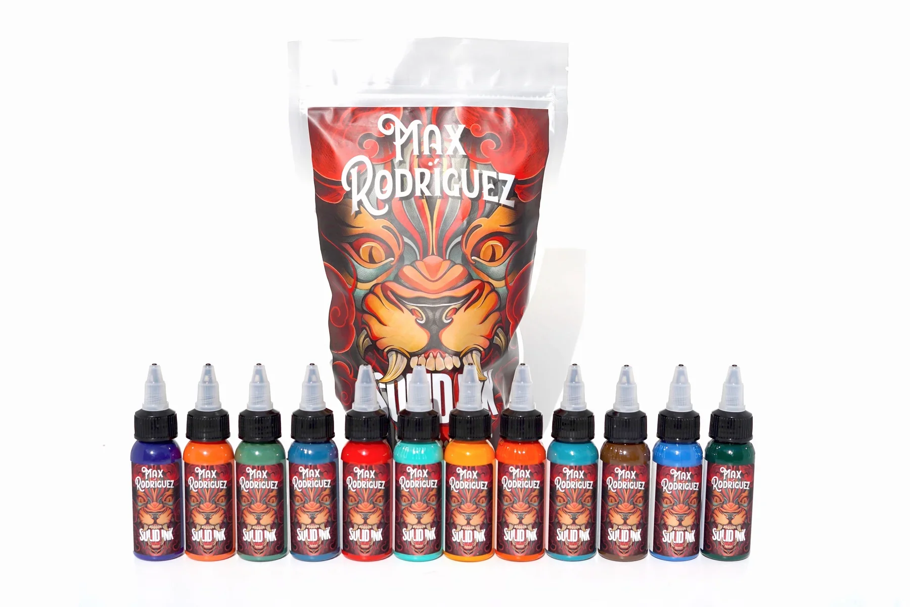 12 Color Max Rodriguez Set — Solid Ink — 1oz Bottles - Image 2