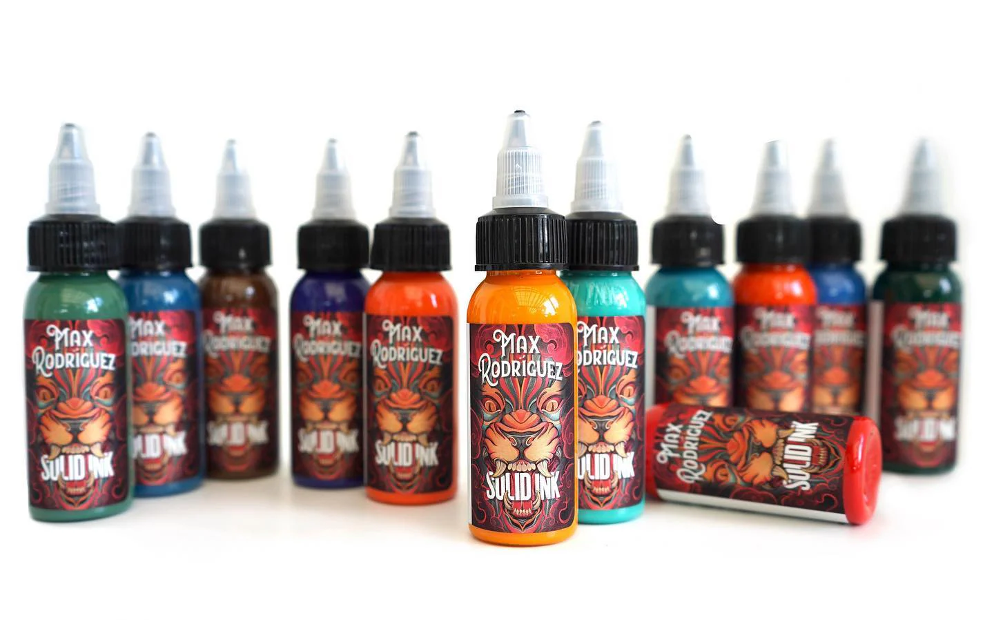 12 Color Max Rodriguez Set — Solid Ink — 1oz Bottles - Image 3