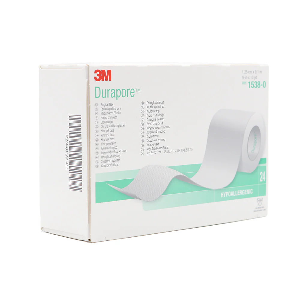 3M Durapore (Cloth) Surgical Tape – 1/2"