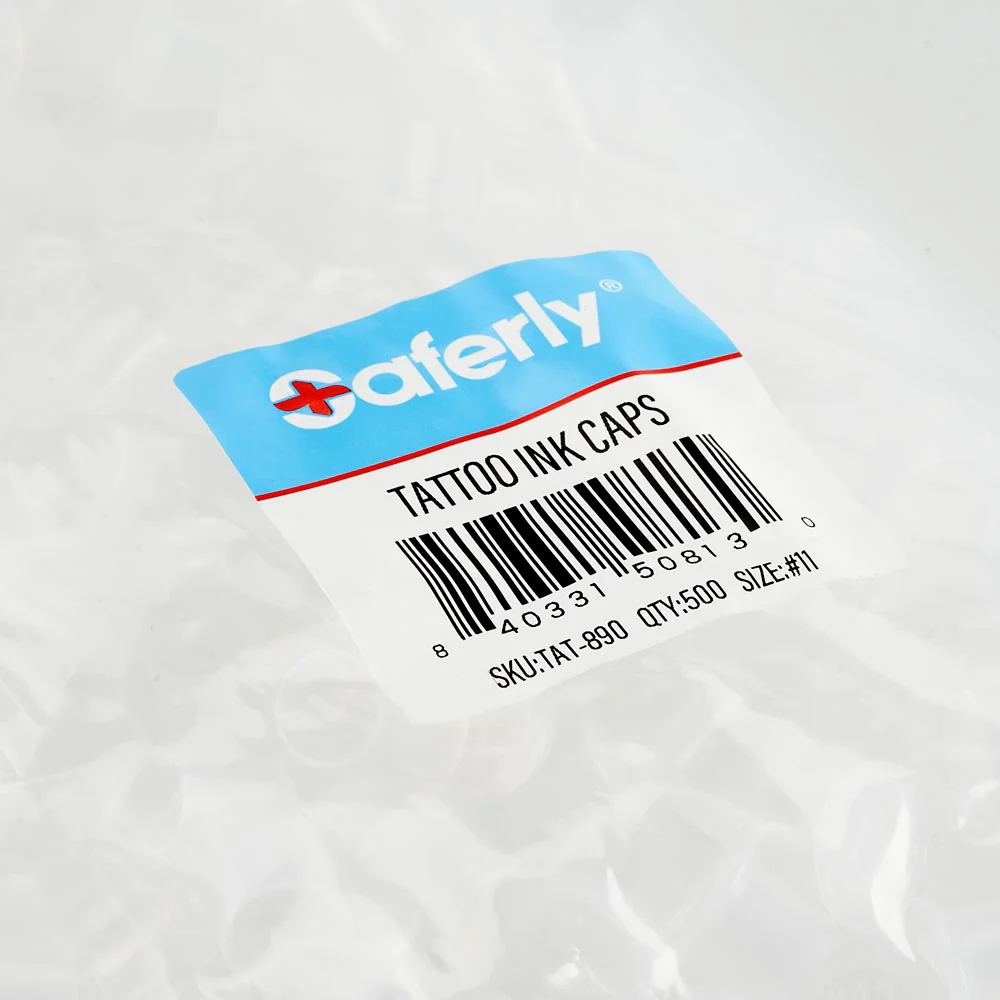 500 Saferly Ink Cups for Tattoo Ink — Pick Size - Image 12