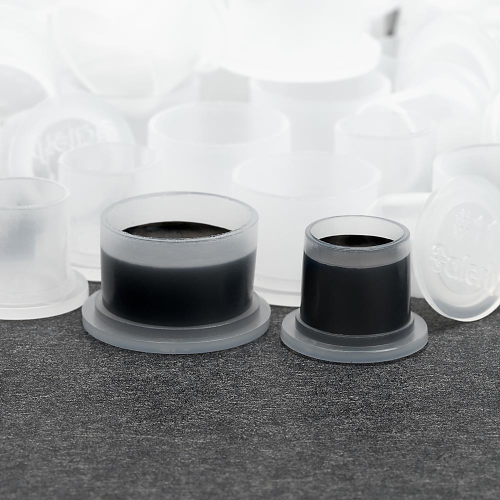 500 Saferly Ink Cups for Tattoo Ink — Pick Size - Image 13