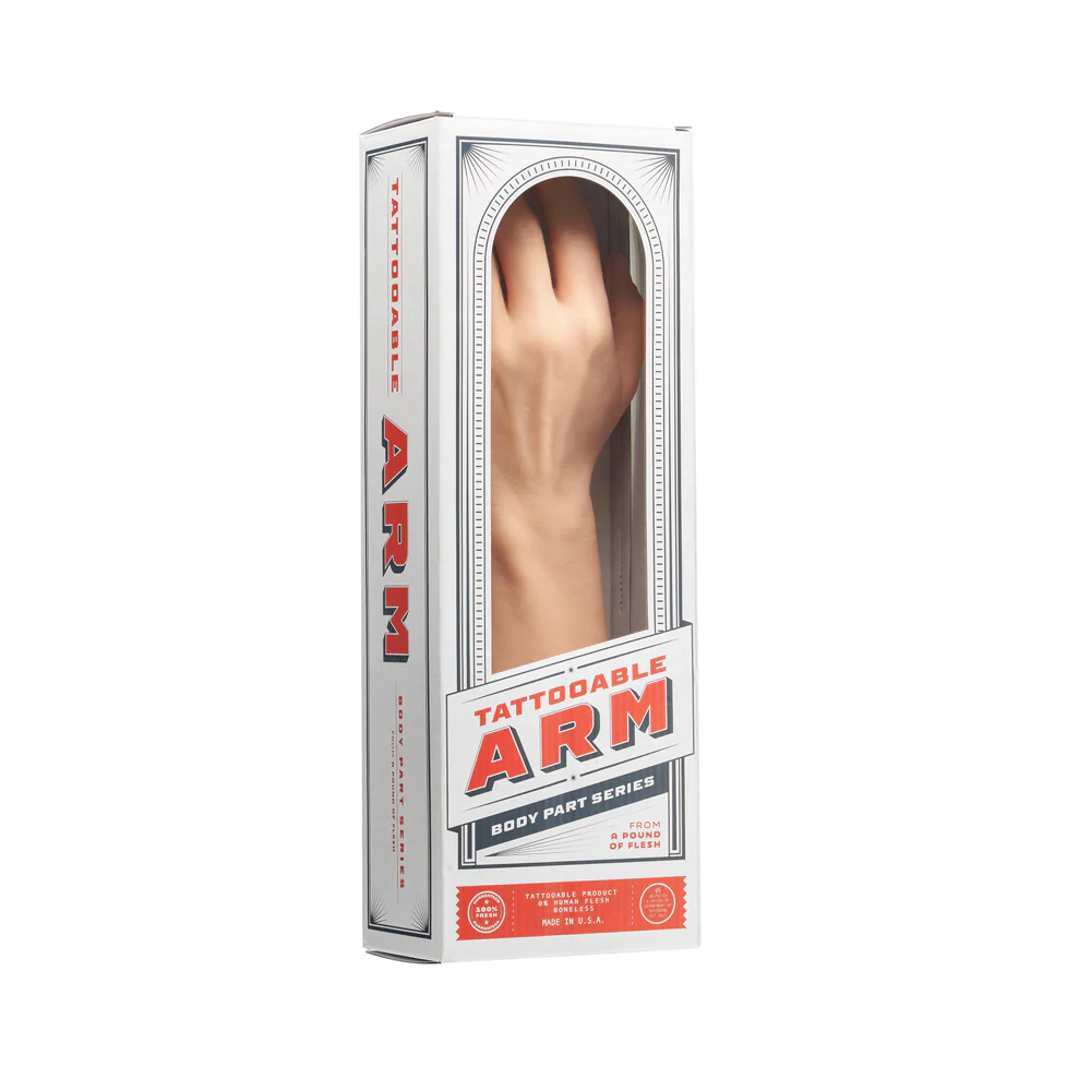 A Pound of Flesh Tattooable Synthetic Arm — Pick Fitzpatrick Tone - Image 2