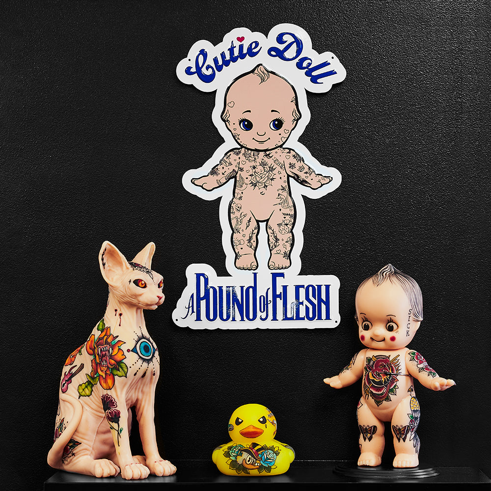 A Pound of Flesh Cutie Doll Tin Tacker — Price Per 1 - Image 2