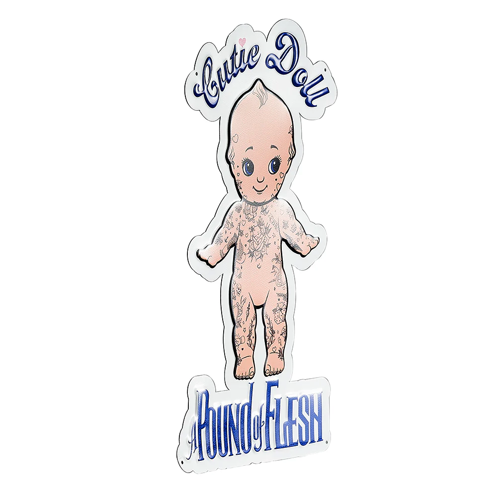 A Pound of Flesh Cutie Doll Tin Tacker — Price Per 1 - Image 3