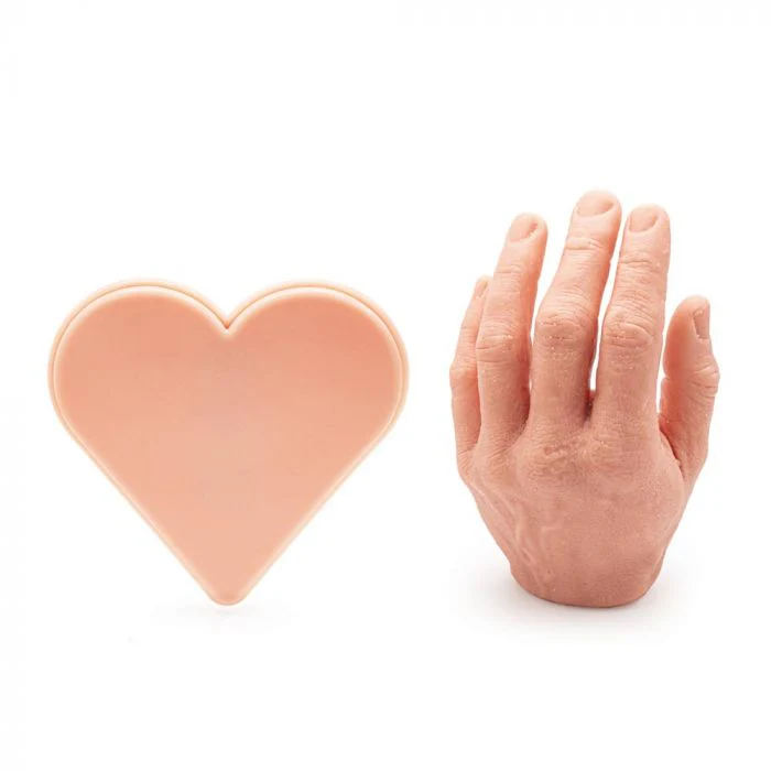 A Pound of Flesh Micro Series Tattooable Synthetic Small Heart - Image 3
