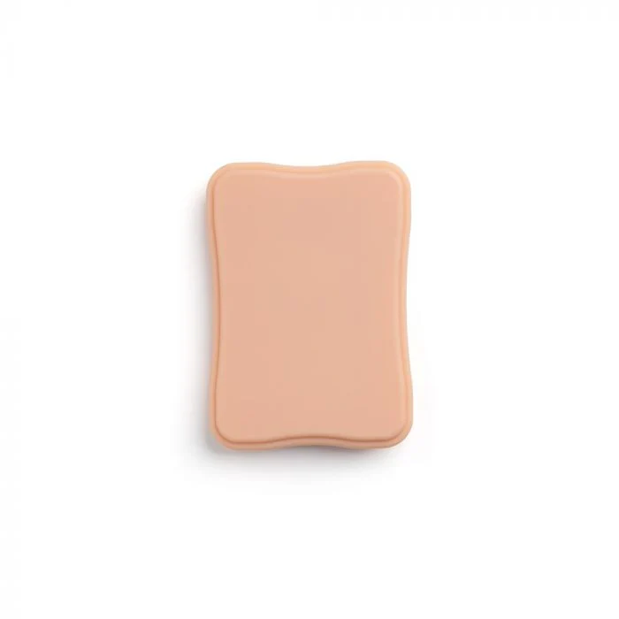 A Pound of Flesh Micro Series Tattooable Synthetic Small Square Plaque - Multiple Skin Tones