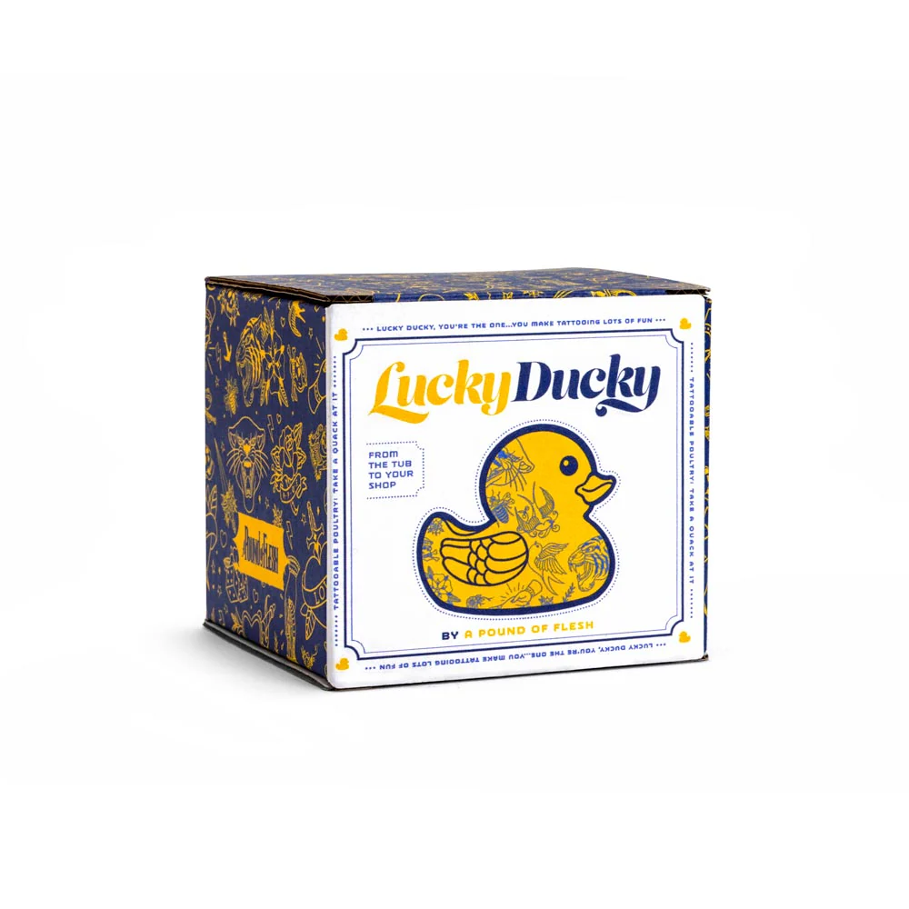 A Pound of Flesh Tattooable Lucky Ducky - Pick Size - Image 22
