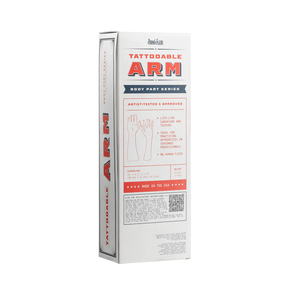 A Pound of Flesh Tattooable Synthetic Female Arm — Right or Left —Pick Tone - Image 3