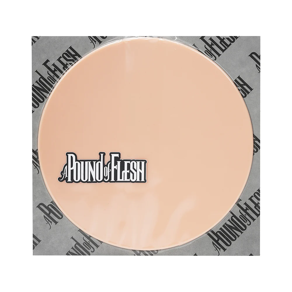 A Pound of Flesh Tattooable Synthetic Round Canvas — 12” Diameter - Image 4