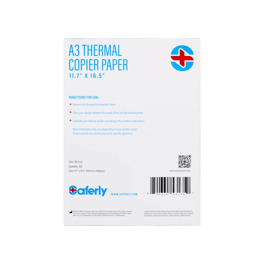 A3 Thermal Copier Paper — 11.7” x 16.5” — 100 Sheets - Image 4