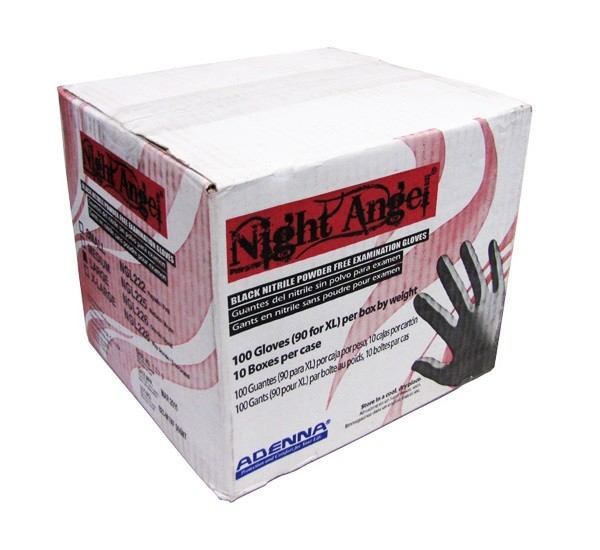 Adenna Night Angel - Black Nitrile Exam Gloves - Image 5