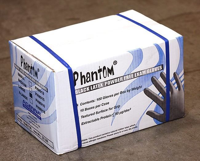 Adenna Phantom - Black Latex Exam Gloves – Powder Free - Image 5