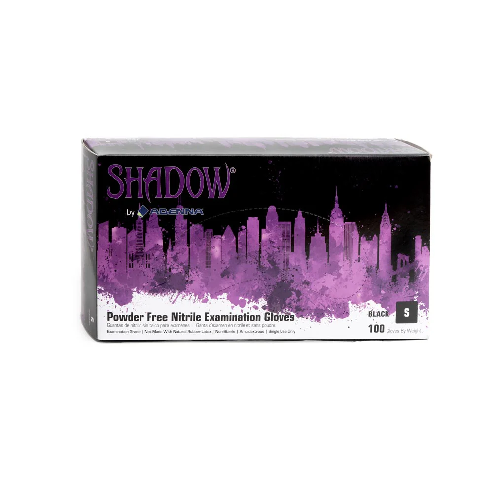 Adenna Shadow - Black Nitrile Exam Gloves - Image 3
