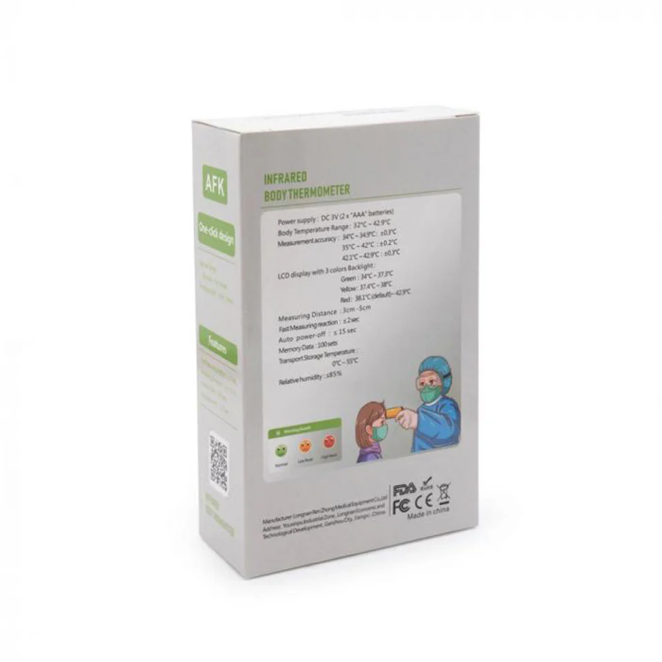 AFK No-Touch Infrared Body Thermometer - Image 3