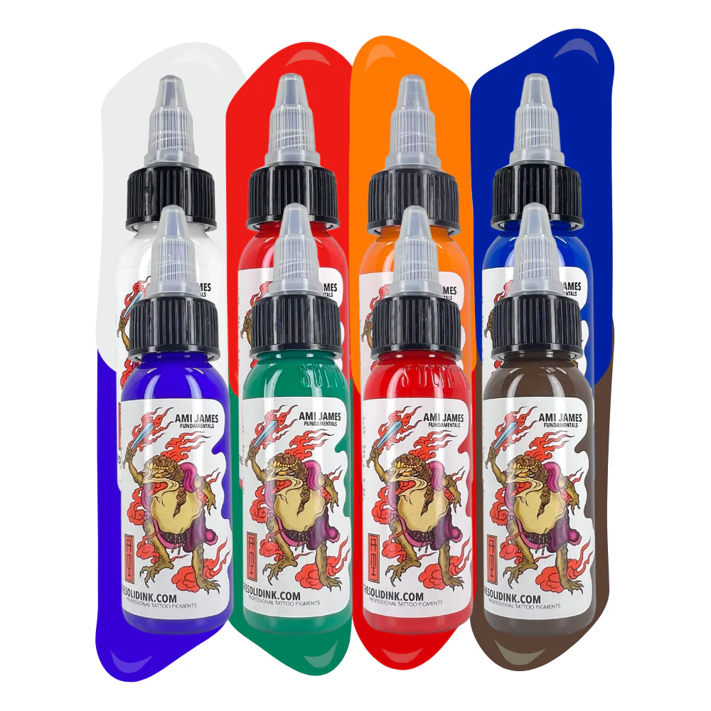 Ami James 8 Color Fundamentals Set — Solid Ink — 1oz - Image 2