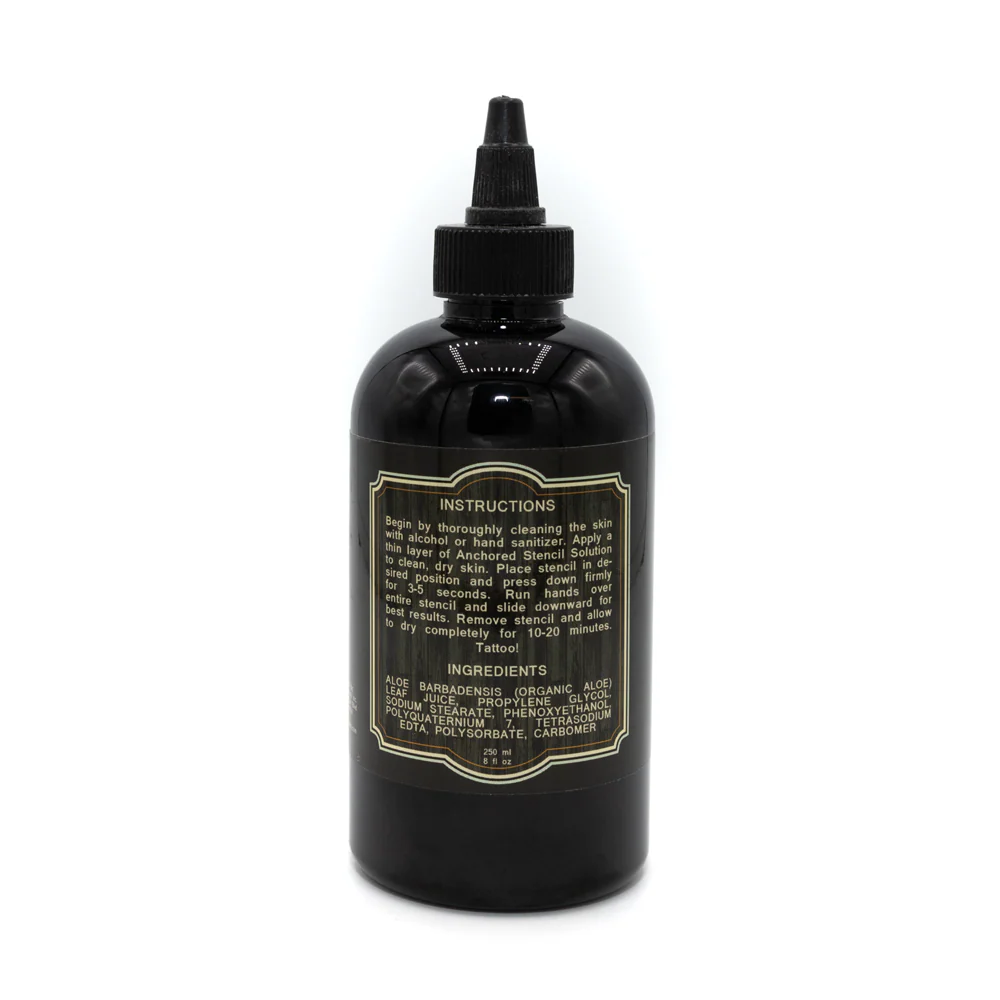 Anchored Stencil Solution - 8oz. Bottle - Image 2