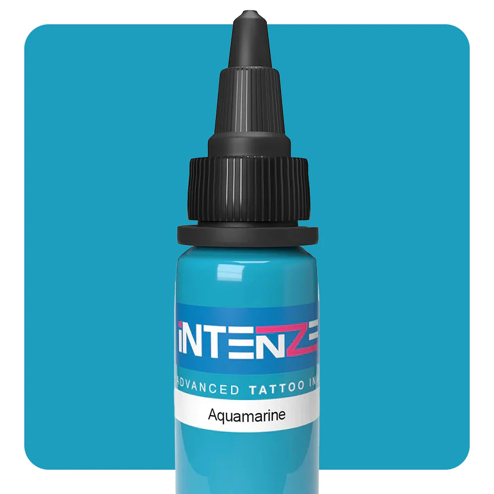 Aquamarine — Intenze Tattoo Ink — Pick Size