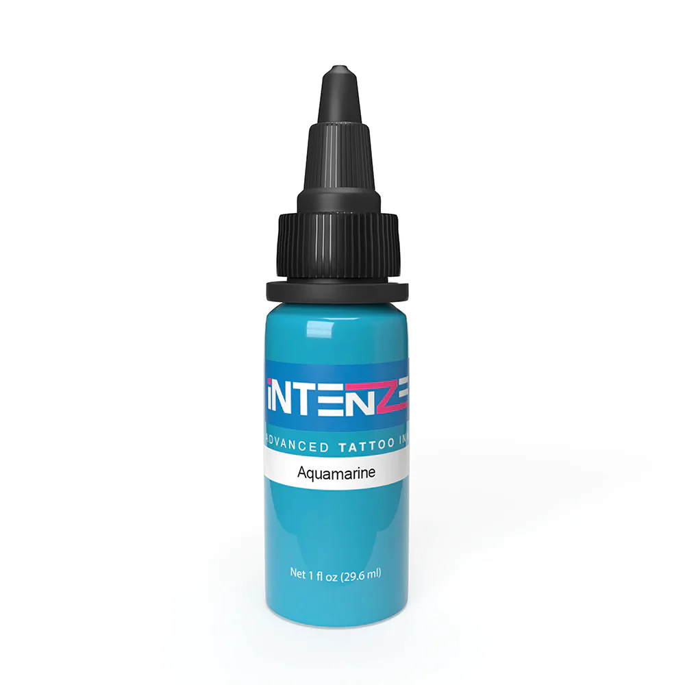 Aquamarine — Intenze Tattoo Ink — Pick Size - Image 2