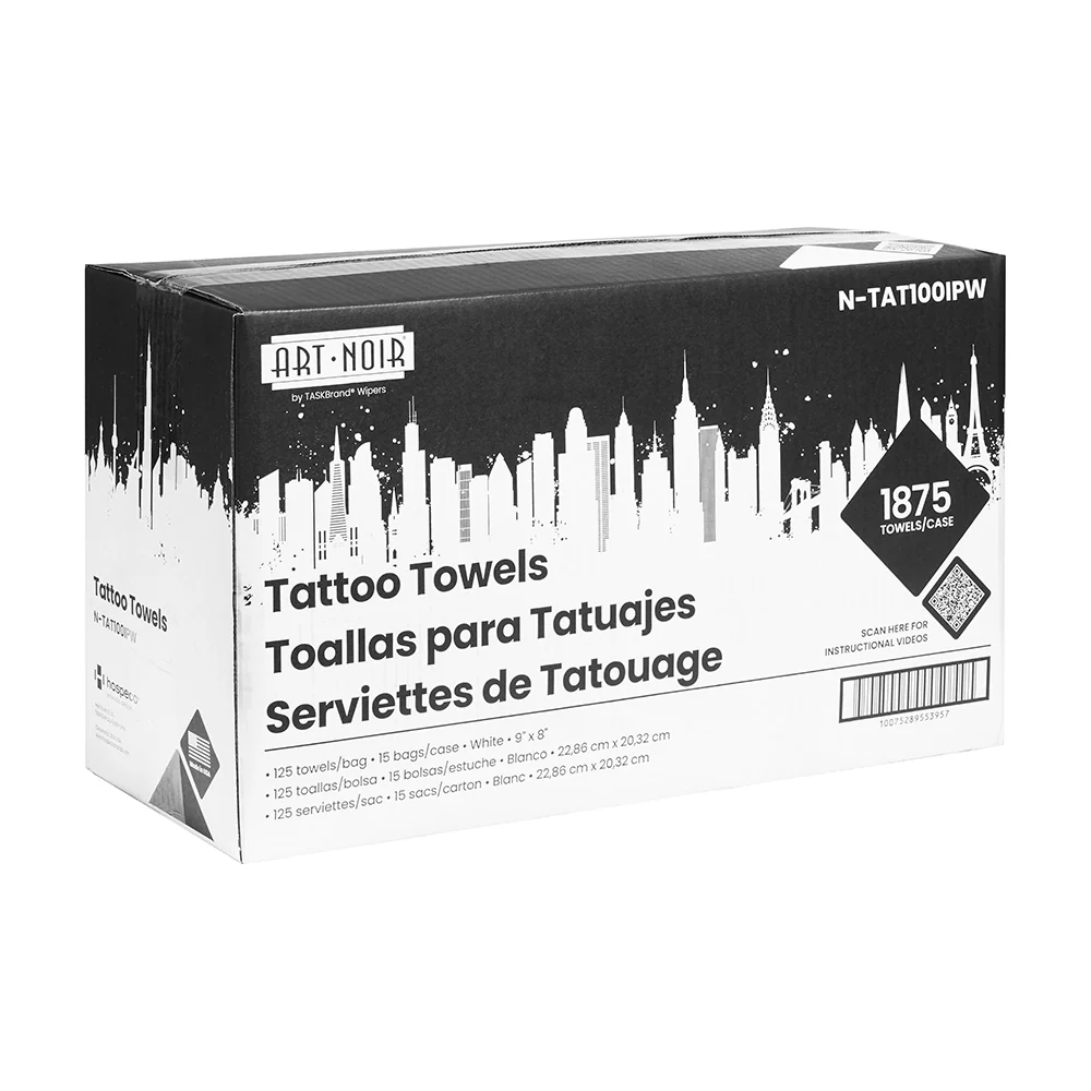 Art Noir Regular Tattoo Towels - Image 4