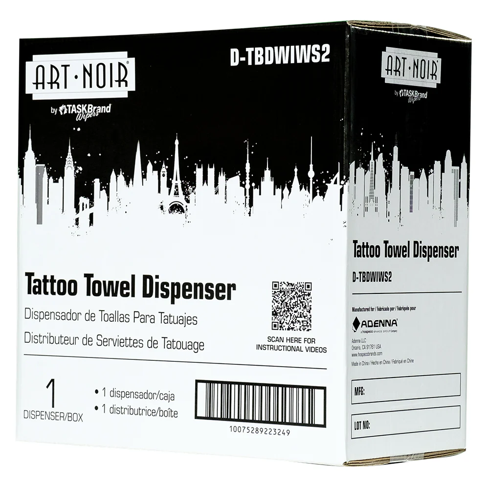Art Noir Tattoo Towel Wall Dispenser - Image 14