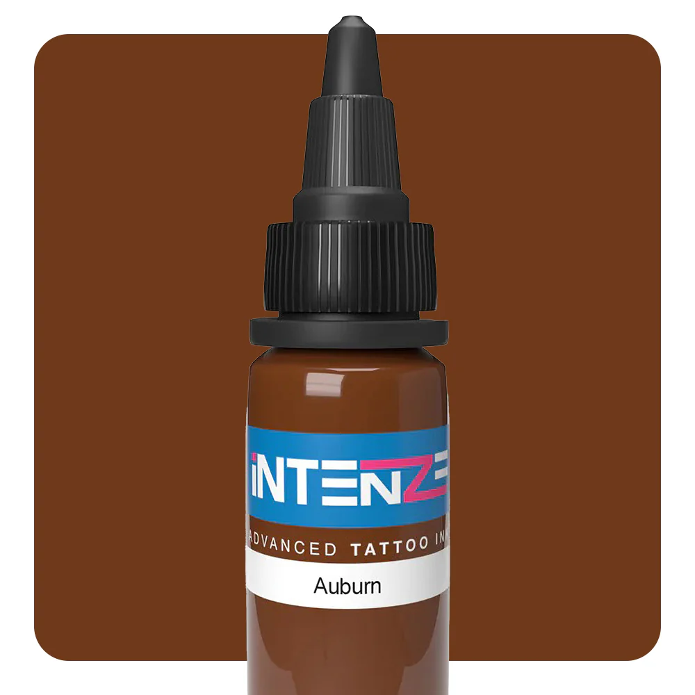 Auburn — Intenze Tattoo Ink — Pick Size