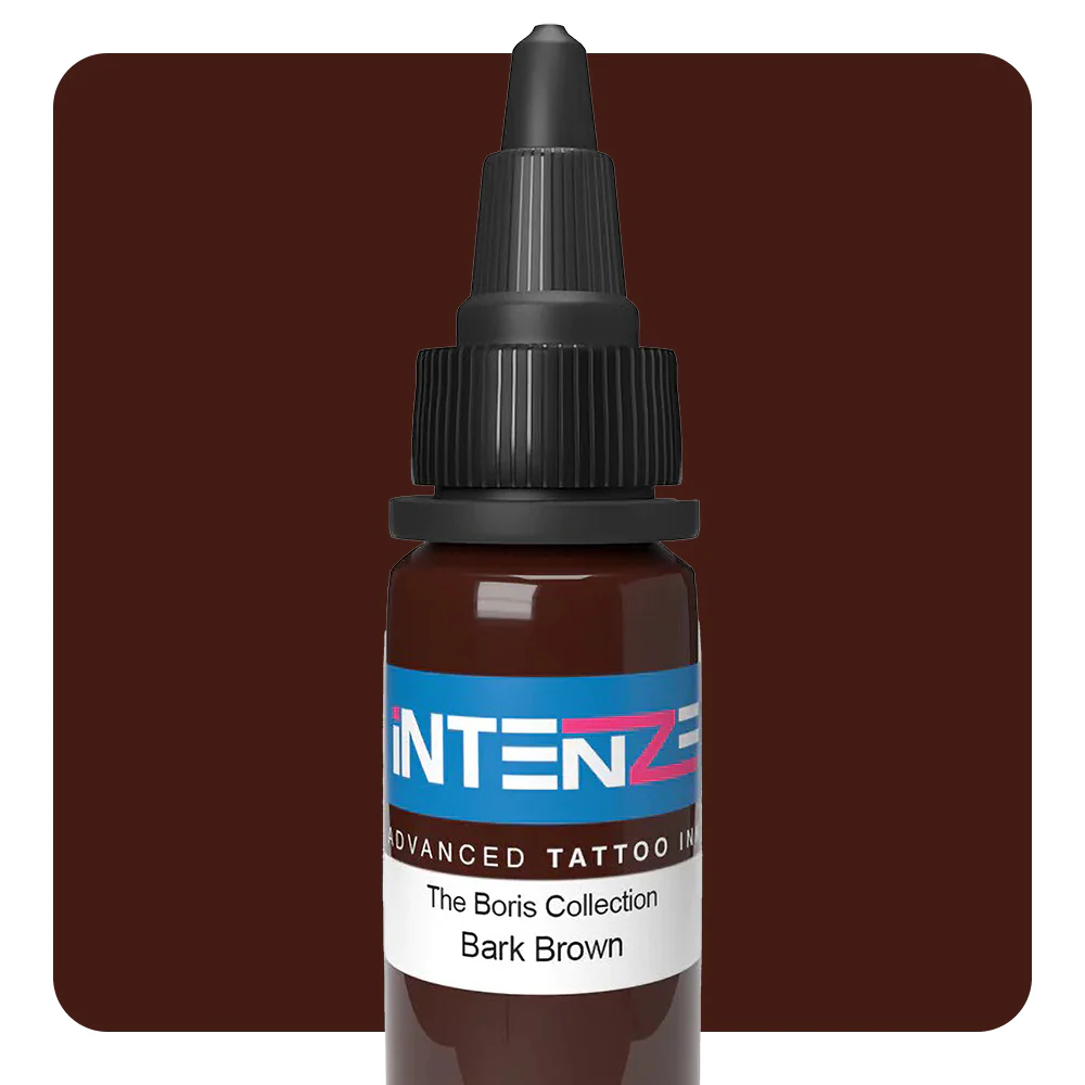 Bark Brown — Boris Series — Intenze Tattoo Ink — Pick Size