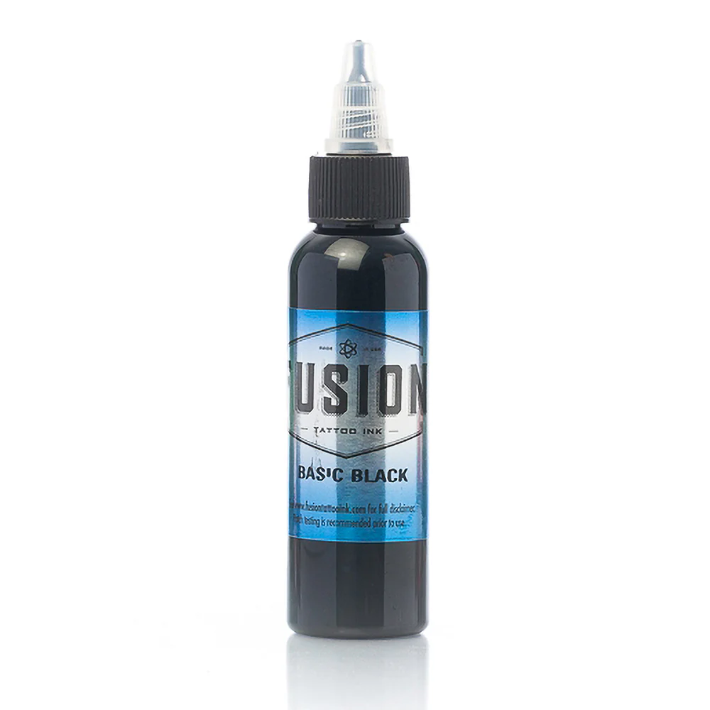 Basic Black — Fusion Tattoo Ink — Pick Size - Image 2