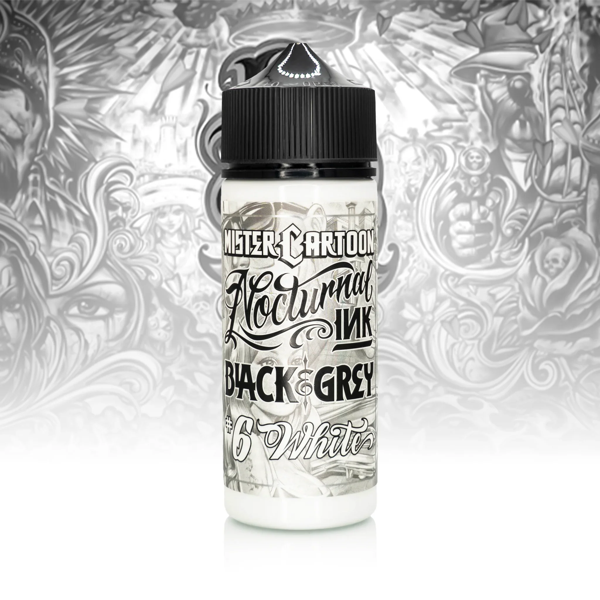Bishop x Mister Cartoon Ink Set — Eternal Tattoo Ink — 6 4oz Bottles - Image 8
