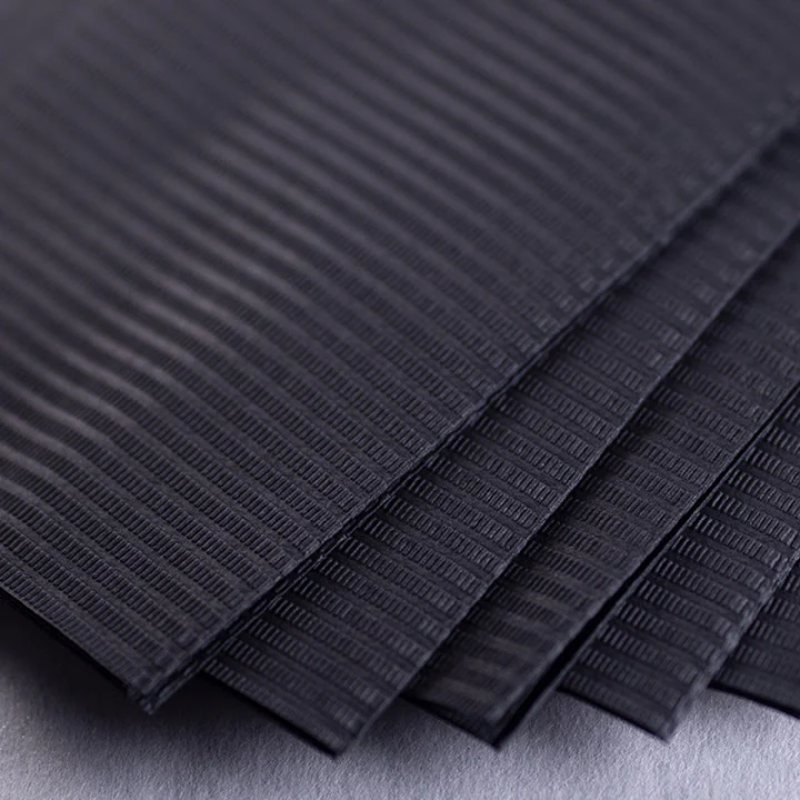 Blakcat Lap Cloths - Black - 500/Case - Image 2