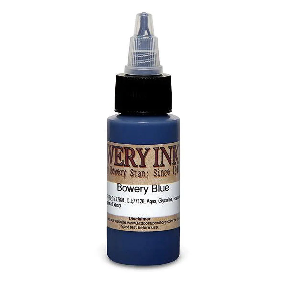 Blue — Bowery Artist Series — Intenze Tattoo Ink — 1oz Bottle - Image 2