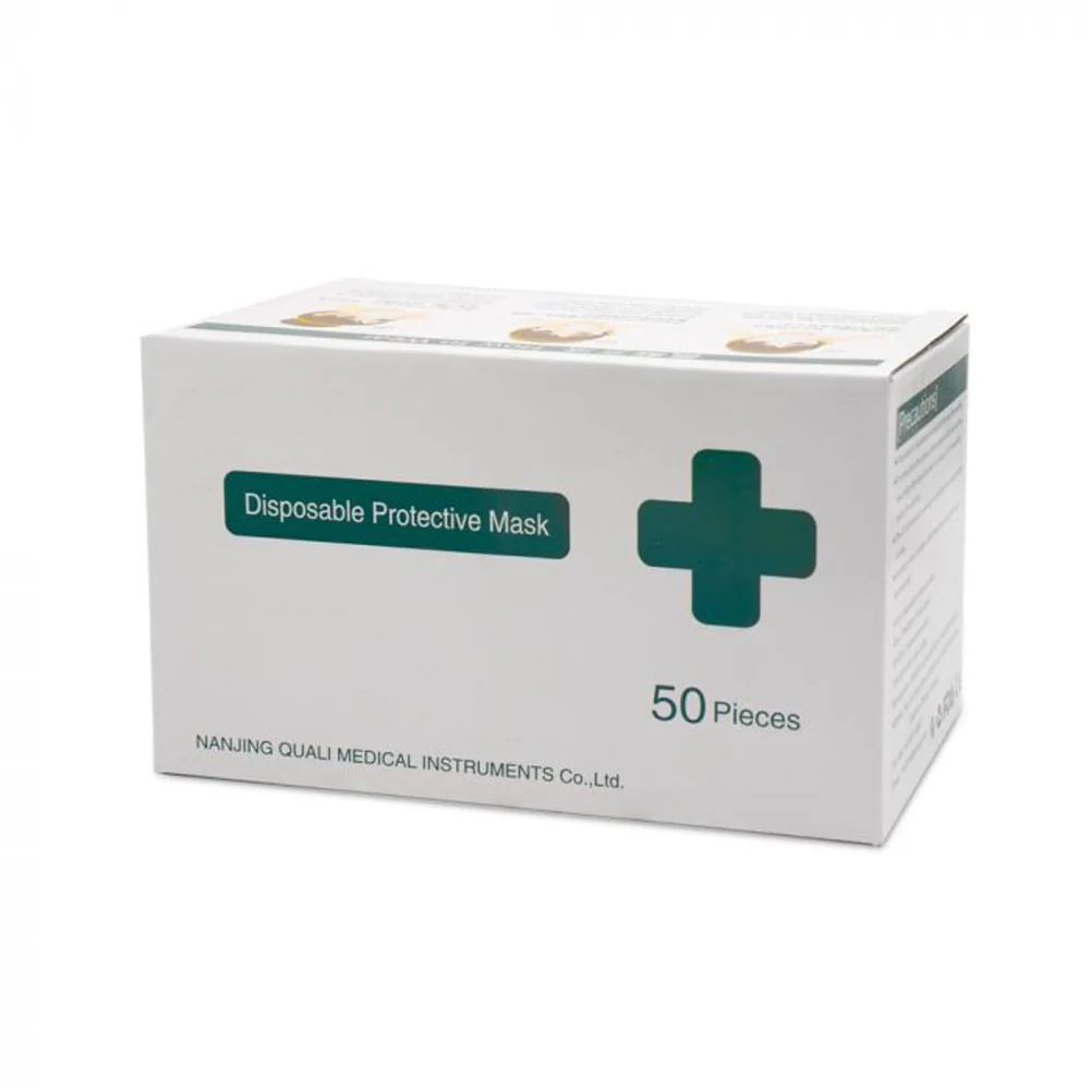 Blue Disposable Face Masks - Box of 50 - Image 7