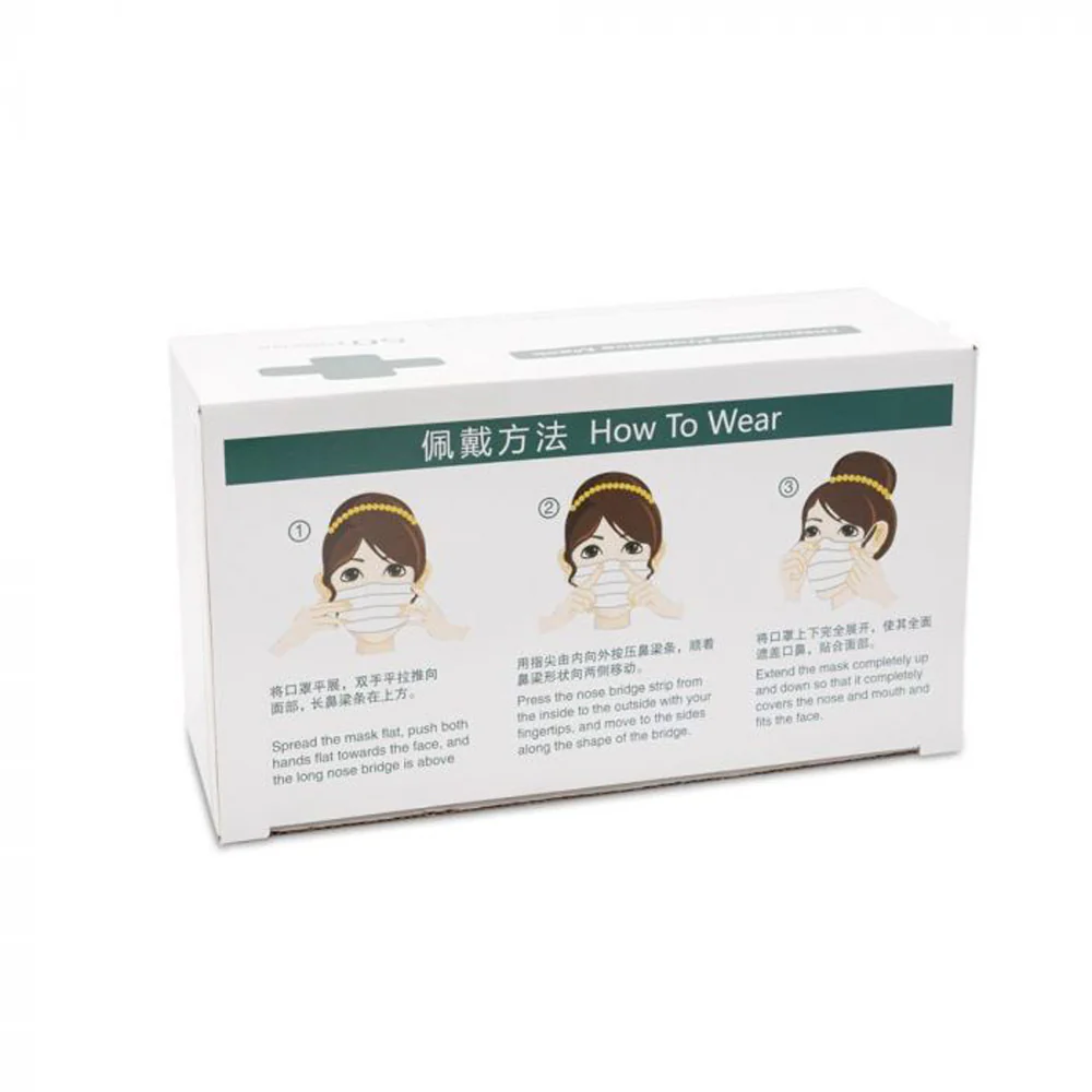 Blue Disposable Face Masks - Box of 50 - Image 8