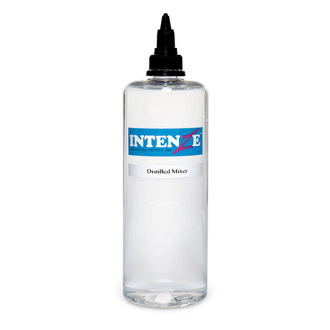 Bob Tyrrell Distilled Mixer — Intenze Tattoo Ink — 12oz Bottle