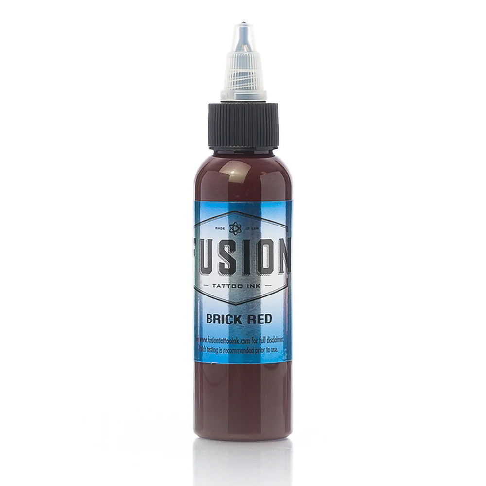 Brick Red — Fusion Tattoo Ink — Pick Size - Image 2