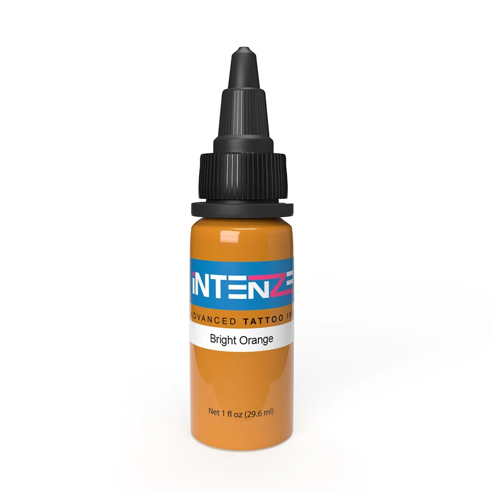 Bright Orange — Intenze Tattoo Ink — Pick Size - Image 2