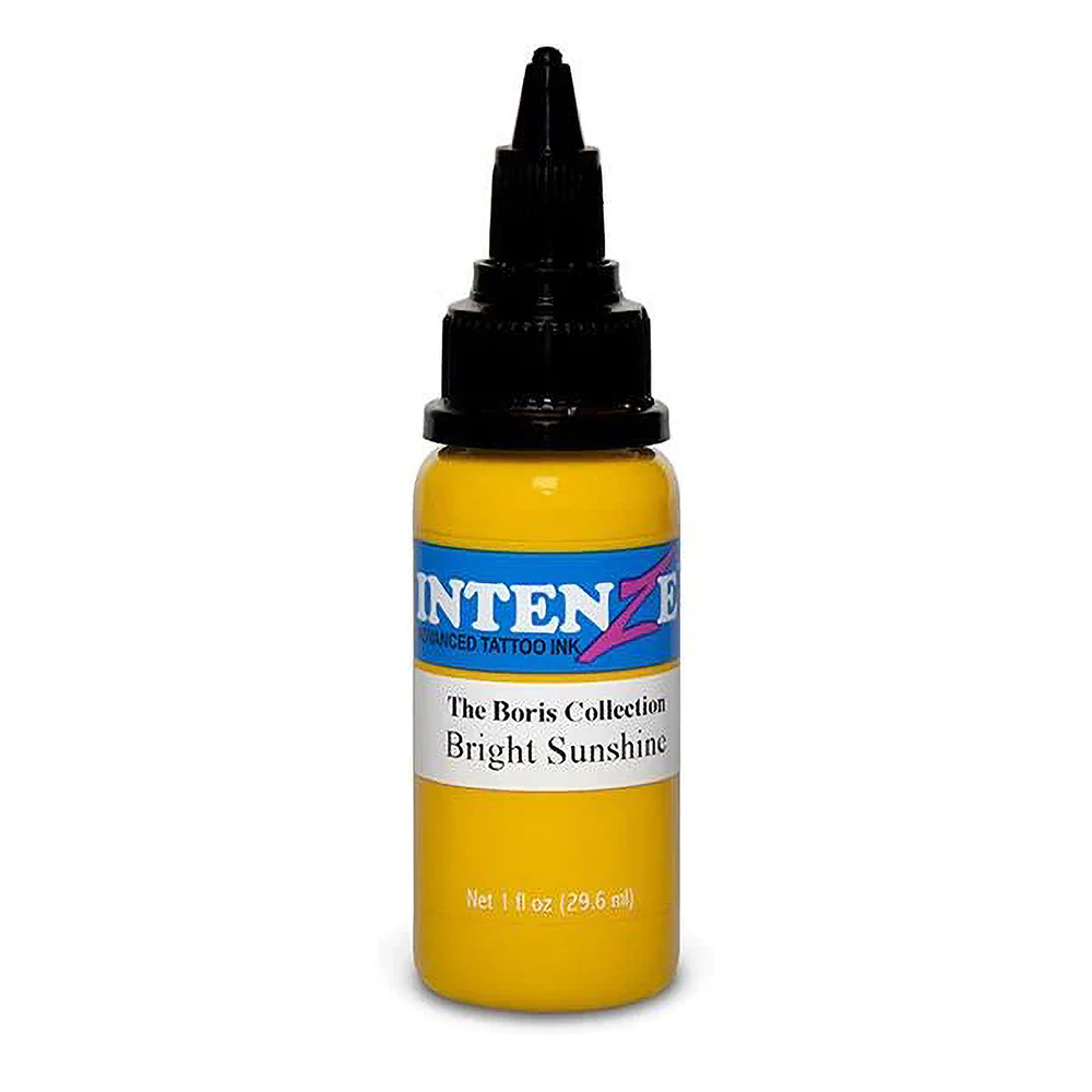Bright Sunshine — Boris Series — Intenze Tattoo Ink — 1oz Bottle - Image 2