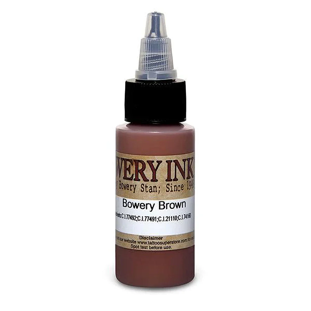 Brown — Bowery Artist Series — Intenze Tattoo Ink — 1oz Bottle - Image 2