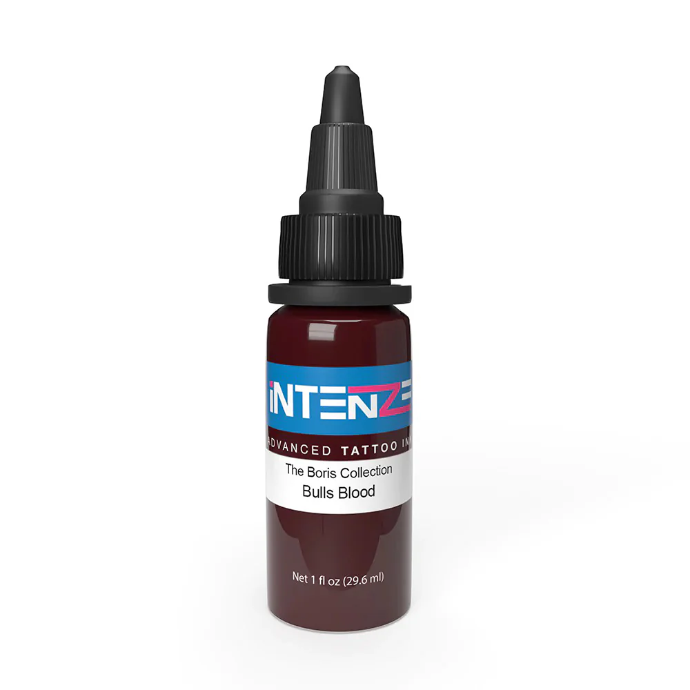 Bulls Blood — Boris Series — Intenze Tattoo Ink — 1oz Bottle - Image 2