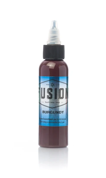 Burgundy — Fusion Tattoo Ink — Pick Size - Image 2