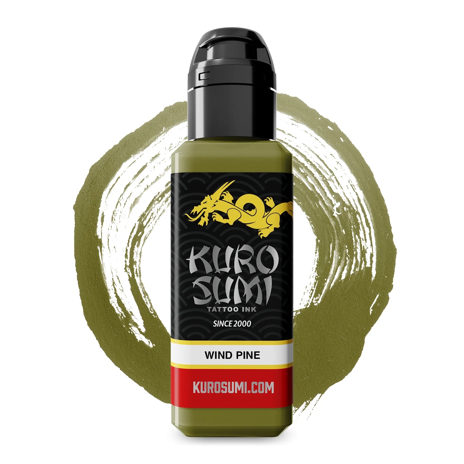 Chen Jie Watercolor Set — Kuro Sumi Tattoo Ink — 6 1.5oz Bottles - Image 7