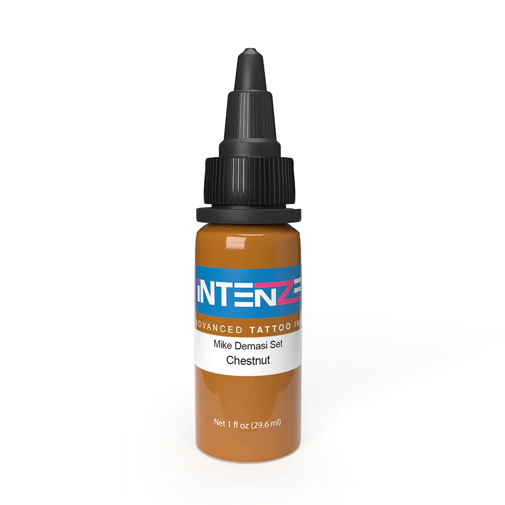 Chestnut — Mike Demasi Series — Intenze Tattoo Ink — 1oz Bottle - Image 2