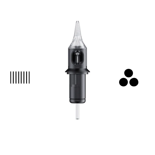 Cheyenne Capillary Cartridge Needles 20 Pack - Tight Round Liners - Image 8