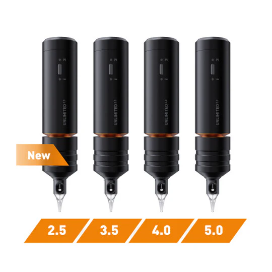 Cheyenne Sol Nova Unlimited Wireless Tattoo Machine — 2.5mm — Black - Image 5