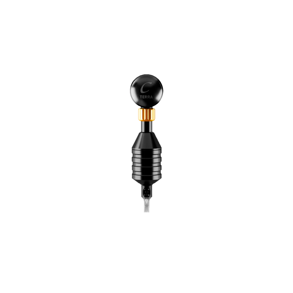 Cheyenne Sol Terra Tattoo Machine — Motor and 33mm Grip — Black - Image 3