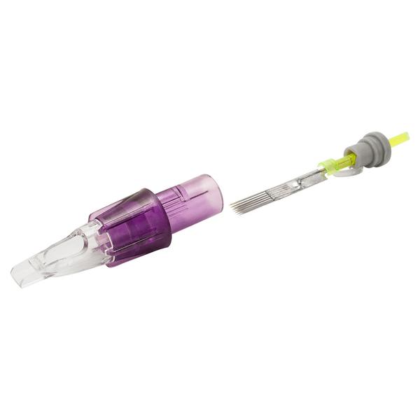 Color Lock Cartridge Tattoo Needles — Diamond Tip — Box of 10 - Image 2