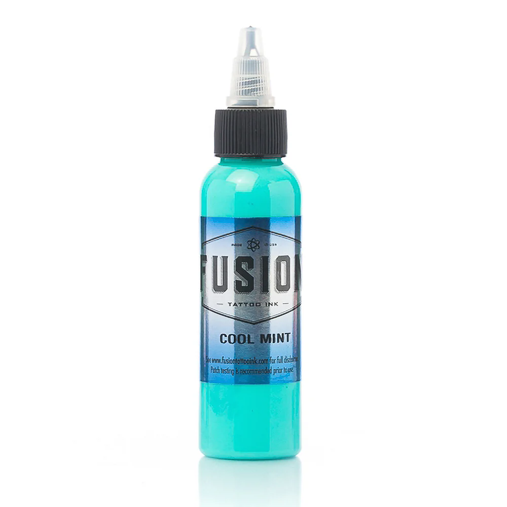 Cool Mint — Fusion Tattoo Ink — Pick Size - Image 2